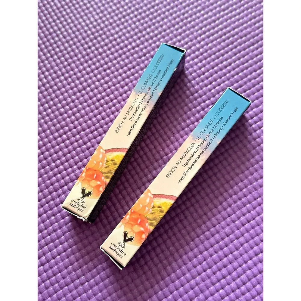 2 New Tarte Creaseless Creamy Concealer Maracuja Full Size 6.4g 44H 48G Lot